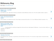 Tablet Screenshot of blog.bibsonomy.org